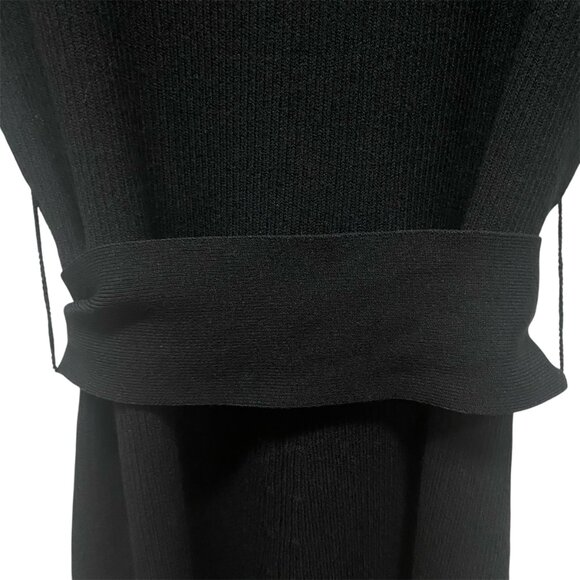 Ann Taylor Sweater Dress Black size Small Petite - Picture 3 of 7